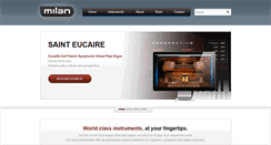 Desktop Screenshot of milandigitalaudio.com
